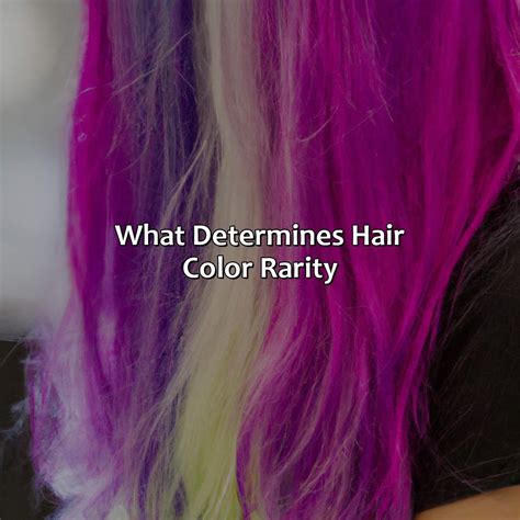What Is Rarest Hair Color at Alice Pinard blog