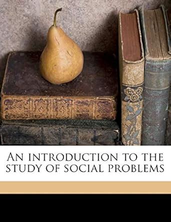Buy An Introduction to the Study of Social Problems Book Online at Low ...