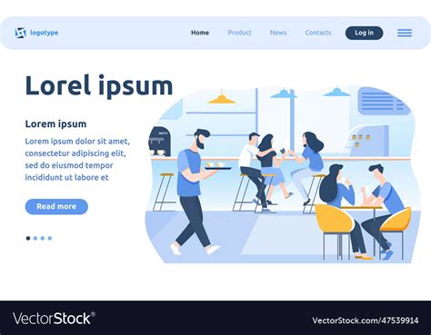 Coffee Shop Vector Image 的图像结果