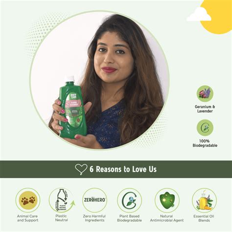 Floor Cleaner Liquid With Geranium & Lavender Essential Oil | 5 Ltr Ca ...