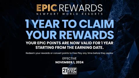 Epic Rewards | Newport World Resorts