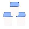 Buy Mahaware Modular Square Plastic Kitchen Container Set, 5.5 litre ...
