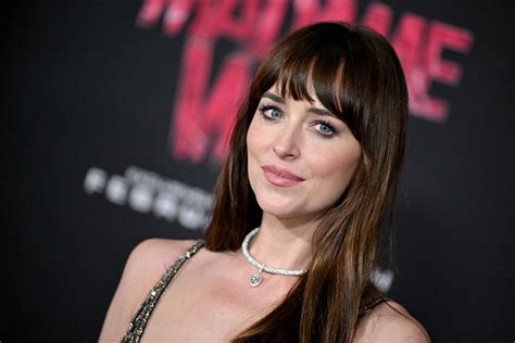 Dakota Johnson Without Bangs