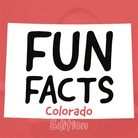 Colorado Fun Facts – TFD Supplies