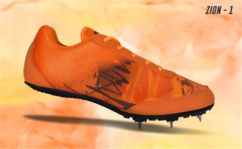 Nivia Men Zion-1 Running Spikes Shoes, Running Spikes for Athletics ...
