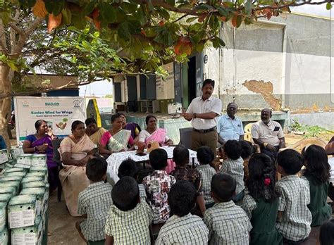 Tenkasi village distributes sparrow nests to students