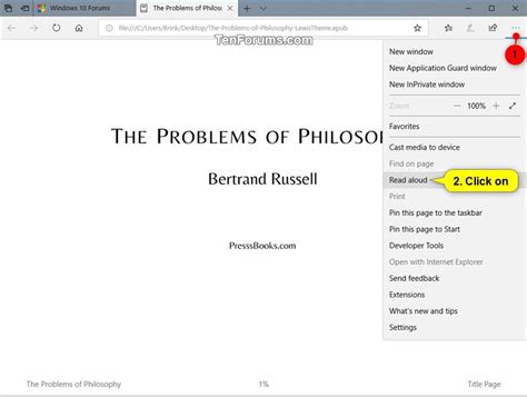 Image result for Read Aloud Settings Edge