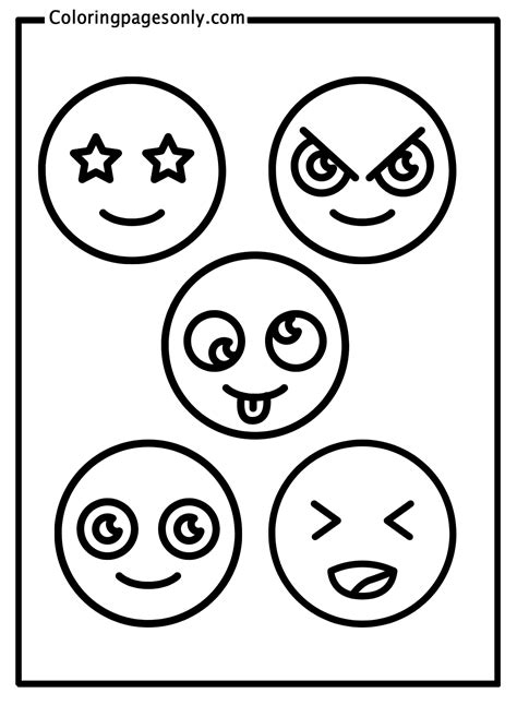 30+ Emotions Coloring Pages - Free Printable PDF & Online Coloring