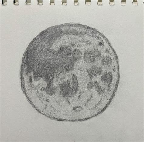 Moon Sketch | Moon sketches, Space drawings, Planet drawing