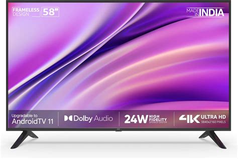 Acer 146 cm (58 inches) XL Series Ultra HD Android Smart LED TV ...