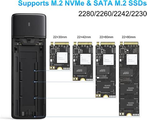 MOKiN M.2 NVME SATA SSD Enclosure Adapter - USB C India | Ubuy