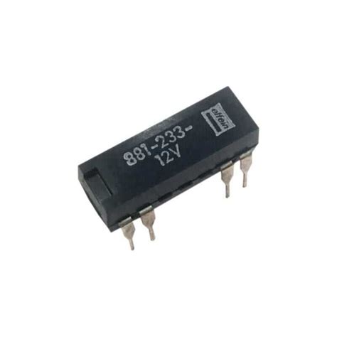 881-233-12V Reed Relay Double Contact N/O 12VDC 0.5A Motorobit ...
