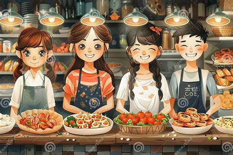 Food Festival Cartoon 的图像结果