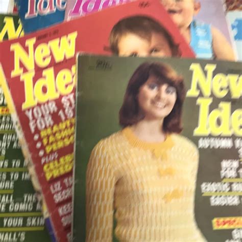 1960s/1970s Australian New Idea magazine x8(s)