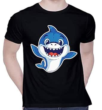 Graphic Printed T-Shirt for Unisex Cute-But-Killer-Baby-Shark Tshirt ...