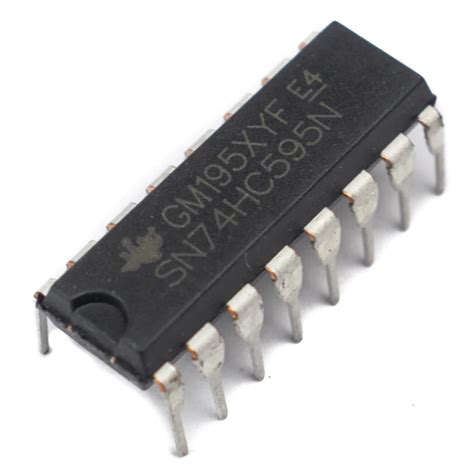74HC595 8-bit Serial-to-Parallel Shift Register – ArrowTechCart