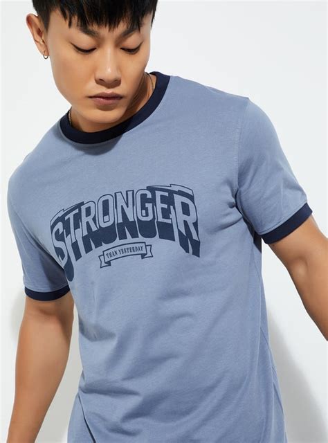 Buy URB_N Men Printed Slim Fit T-shirt Online at just Rs. 499.0 ...