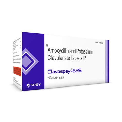 CLAVOSPEY 625 TABLETS Spey