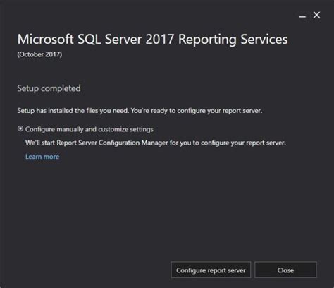 Install SQL Server Reporting Services 的图像结果
