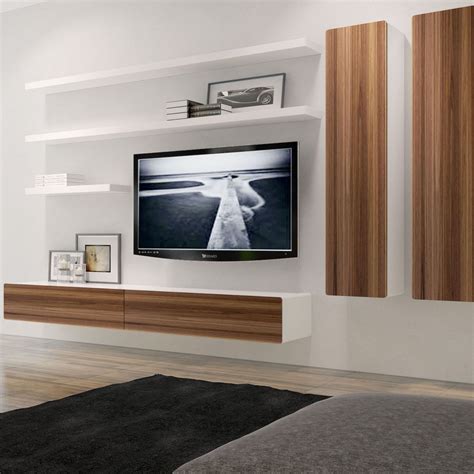 floating entertainment unit tv - Google Search | Wall mount ...
