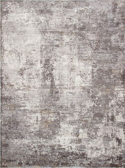Turkish Stella Design Area Rug- 9' 6" x 13' 6" In Light Grey by ...