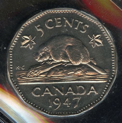 1947 Five Cents - Geoffrey Bell Auctions