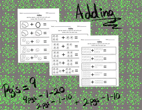 Image result for Math Addition Kinder