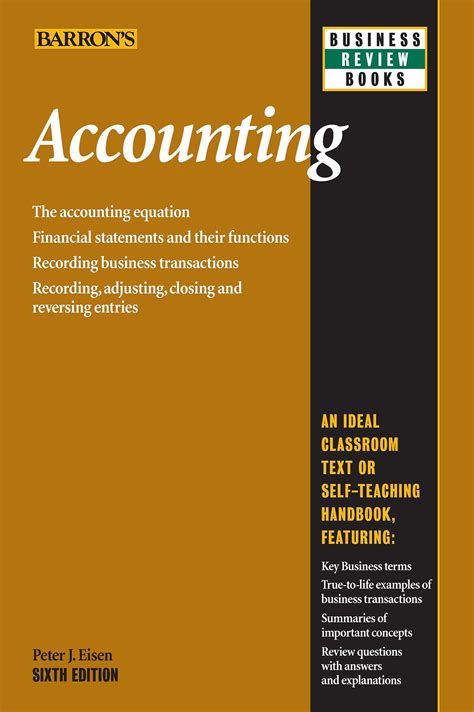Accounting | Book by Peter J. Eisen | Official Publisher Page | Simon ...