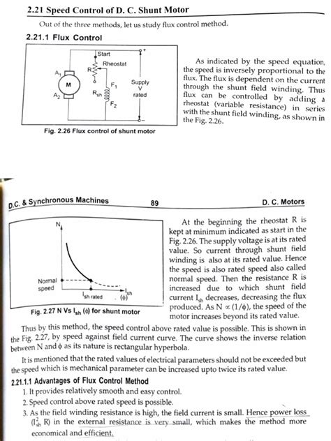 Unit1 - Speed Control Methods of DC Motor | PDF | Electric Motor | Electric Generator