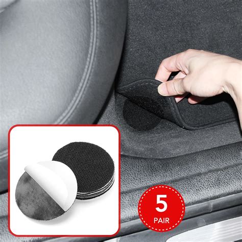 5 Pairs Strong Stickers Adhesive Hook Loop Tape For BMW E30 E36 E39 E46 ...