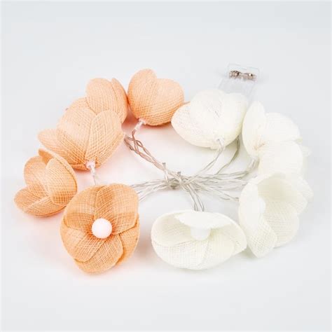 Buy Serena Slice Thread Flower String Lights - 10 Bulbs from Home ...