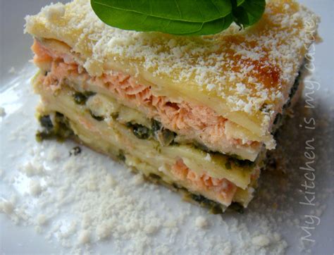 My kitchen is my castle: LASAGNE ZE SZPINAKIEM I ?OSOSIEM