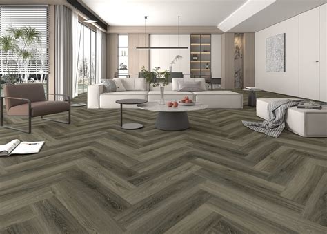 Herringbone Lexington Oak - Showcase Plastics
