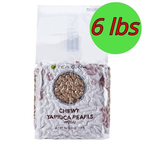 Buy Chewy Boba Tea Zone 6 lbs96oz Tapioca for Bubble Milk Tea Black ...
