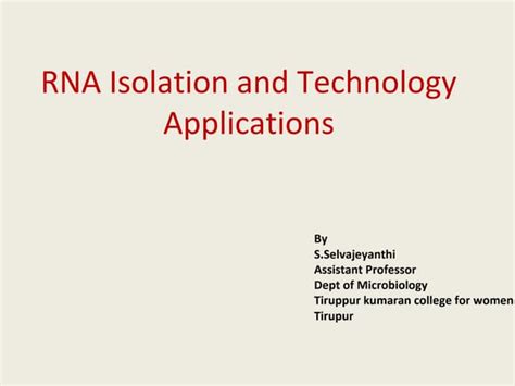 Isolation of RNA From Bacteria 的图像结果