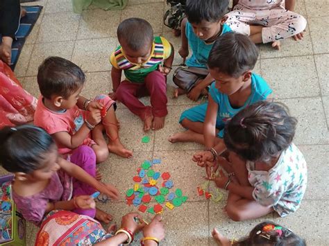 A child guardian program was held at Baranda Anganwadi Center in ...