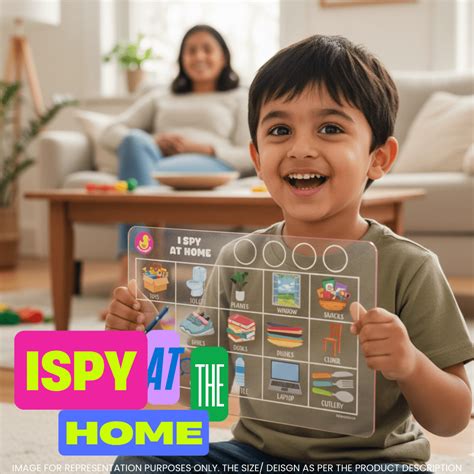 ISPY Game At Home for Kids | Fun Screen-Free Activity Game – Bibliophiles