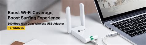 TP-Link USB Wi-Fi Dongle 300Mbps High Gain Wireless Network Wi-Fi ...