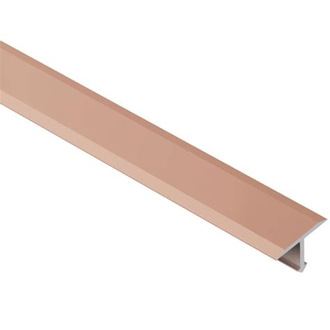 Schluter Systems Reno-T 1-in W x 98.5-in L Satin Copper Anodized ...