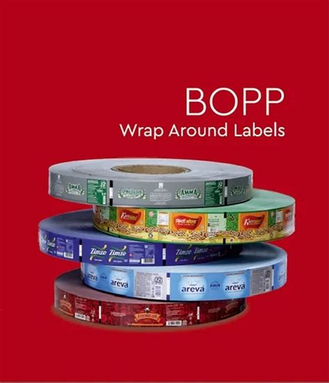 BOPP Wrap Around Labels - 100 M BOPP Wrap Around Labels Manufacturer ...