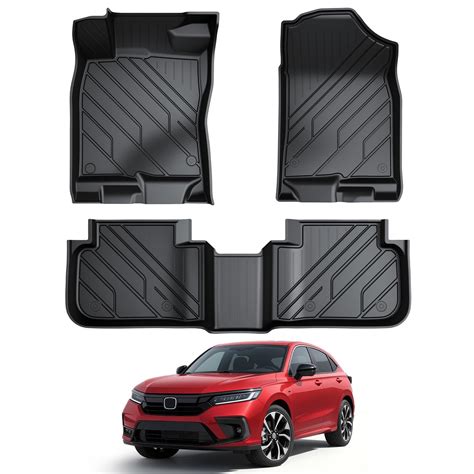 COMAUTO Floor Mats for Honda Civic 2022-2025 2026 Sedan Hatchback Si ...