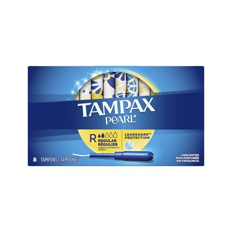 Tampones Tampax Pearl Regular 8unds - Tienda TRIO Maracaibo