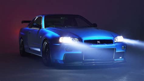 This gorgeous R34 Skyline GT-R is a 650bhp, near-half-million-dollar ...