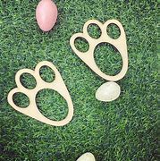 Image result for Easter Bunny Footprint Art