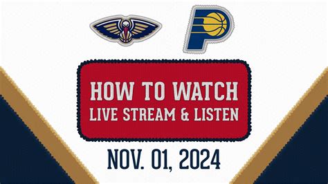 Pelicans vs. Pacers: How to Watch, Live Stream, TV Channel & Start Time ...