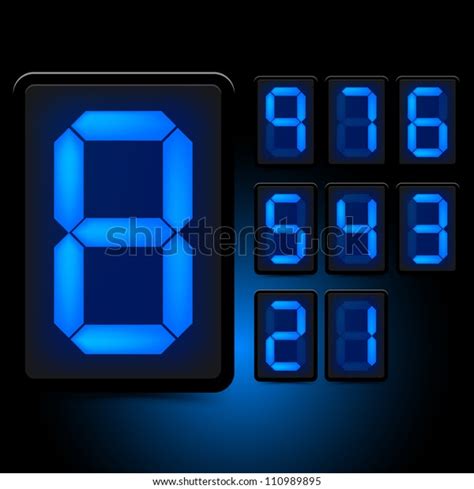 Image result for Battery Powered LED Numbers Display