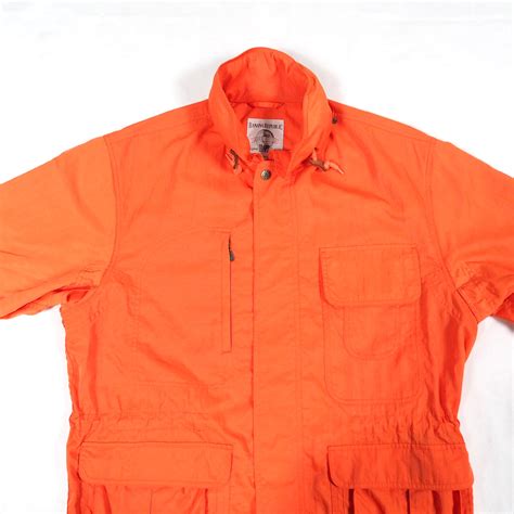 BANANA REPUBLIC TRAVEL Clothing safari jacket nylon S /Orange 90's バナナ ...