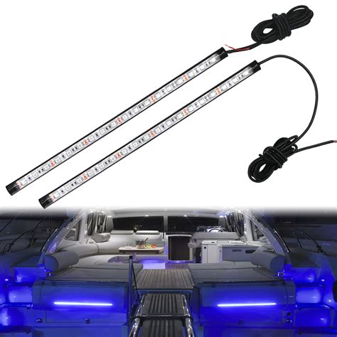 Buy Obcursco Blue Pontoon Led Boat Lights, Waterproof Boat Light for ...
