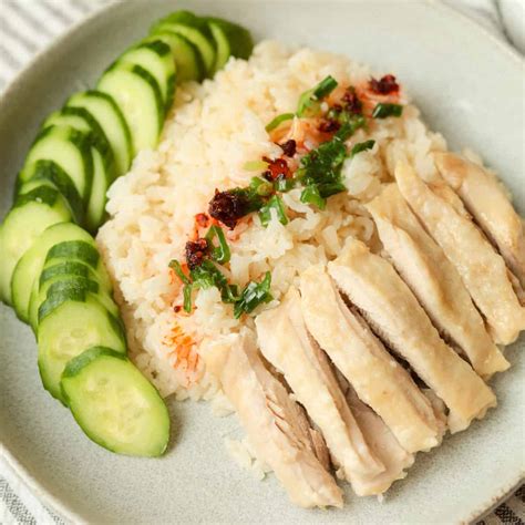 Hainanese Chicken Rice