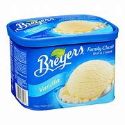 Image result for Breyers Vanilla Ice Cream